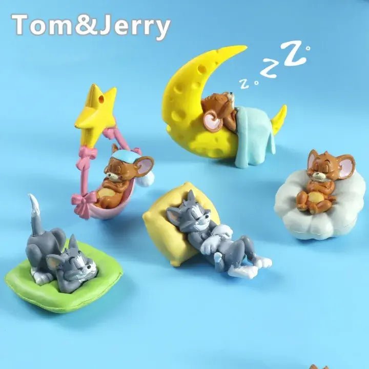 tom-and-jerry-cartoon-action-figures-model-children-doll-car-ornaments-desktop-ornament-collection-birthday-gifts-toys kids toy in Pakistan | Zilonay