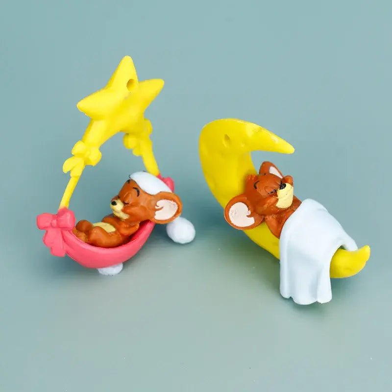 tom-and-jerry-cartoon-action-figures-model-children-doll-car-ornaments-desktop-ornament-collection-birthday-gifts-toys kids toy in Pakistan | Zilonay