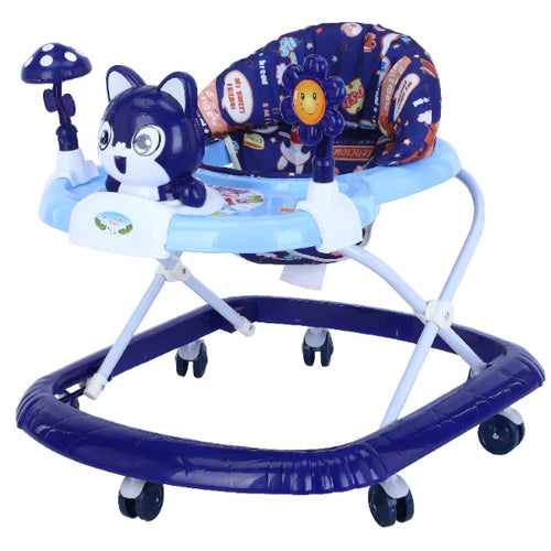 Cat Theme Baby Musical Walker