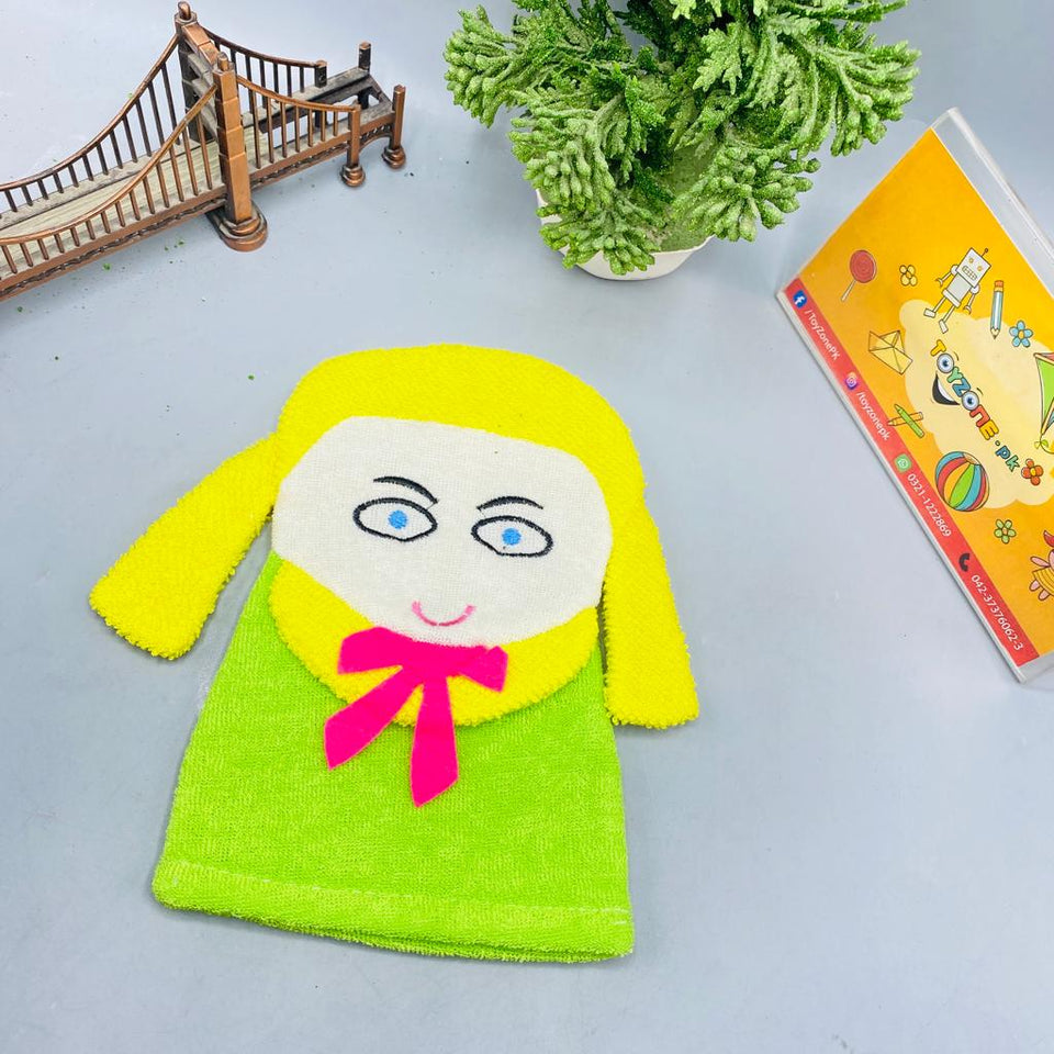 Baby Bath Gloves Cartoon
