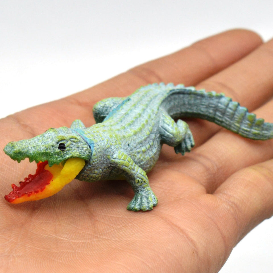 Realistic Rubber Alligators Toys
