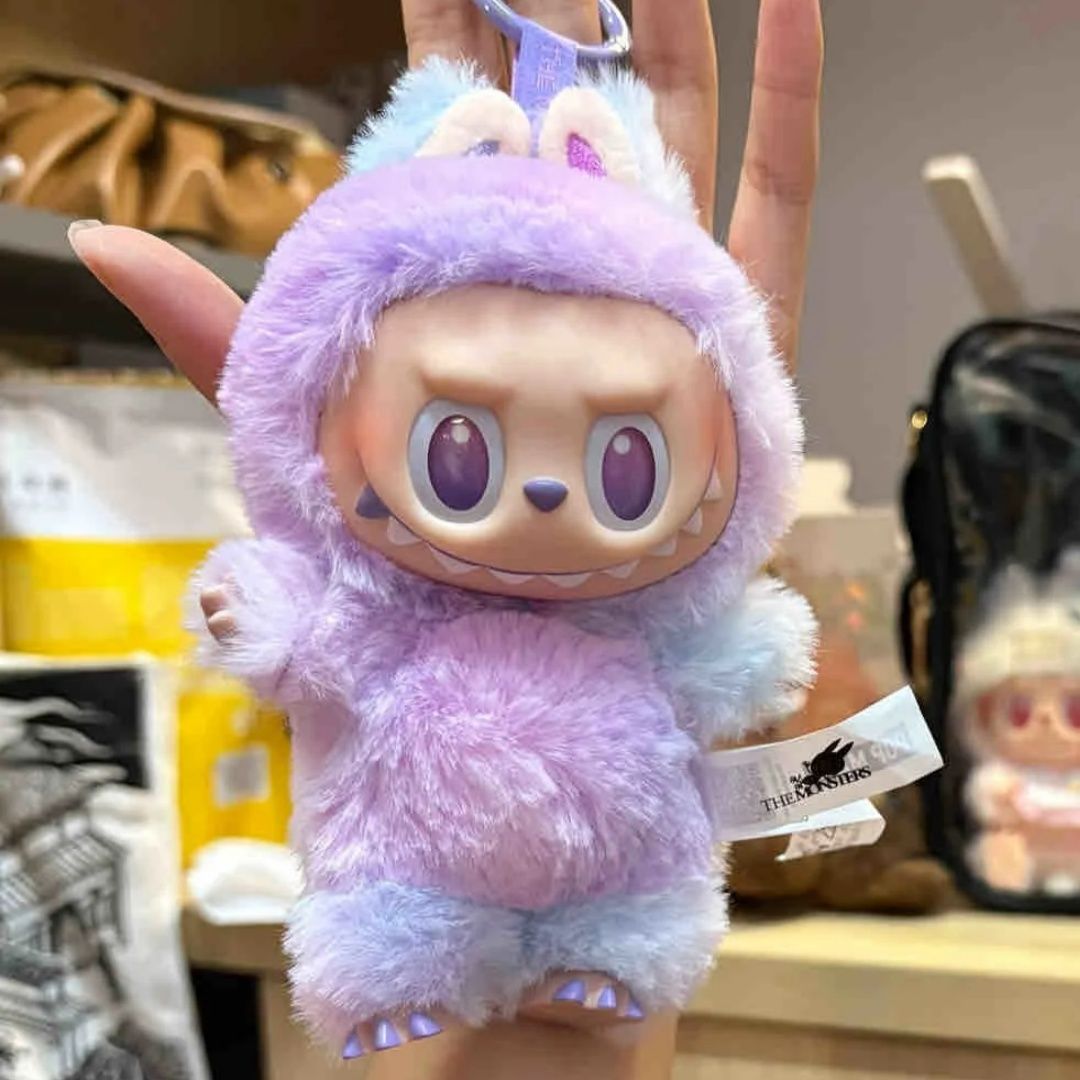 labubu-big-into-energy-monster-plush-keychain-1-pc-purple kids toy in Pakistan | Zilonay