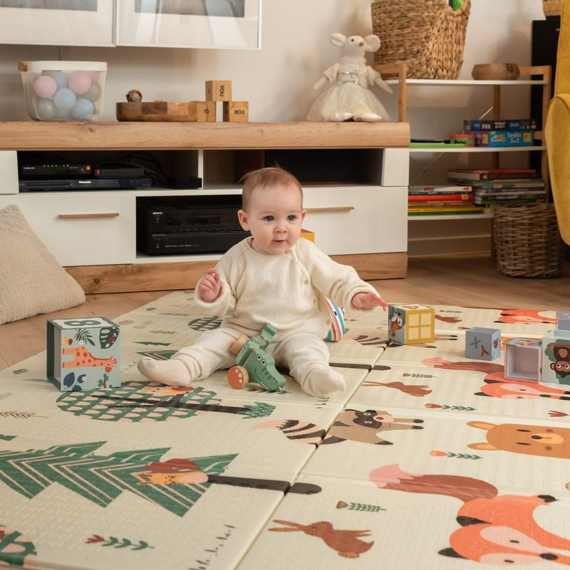 large-baby-crawling-foam-mat-reversible-5-x-6-feet kids toy in Pakistan | Zilonay