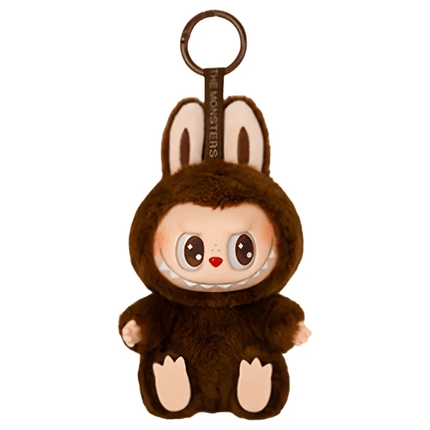 labubu-monster-anime-character-plush-keychain-1-pc-zimomo-d-brown kids toy in Pakistan | Zilonay