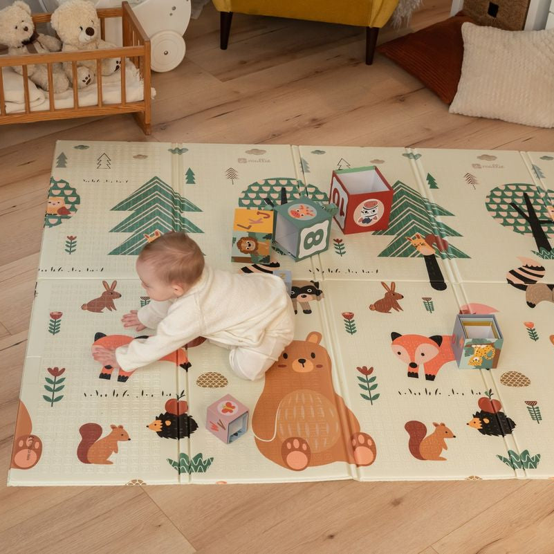 large-baby-crawling-foam-mat-reversible-5-x-6-feet kids toy in Pakistan | Zilonay