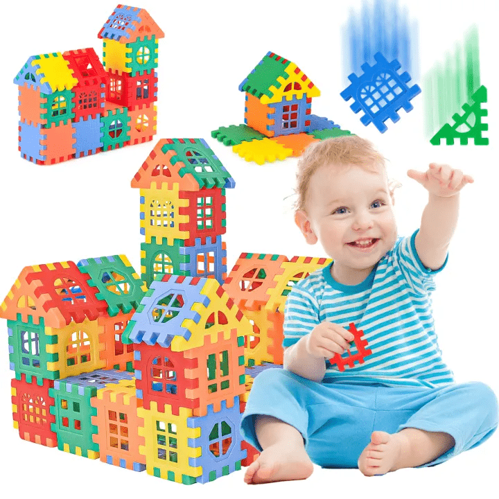 house-building-blocks-for-kids kids toy in Pakistan | Zilonay