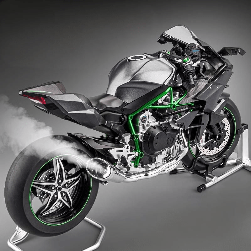 kawasaki-ninja-h2r-diecast-collection-premium-bike kids toy in Pakistan | Zilonay