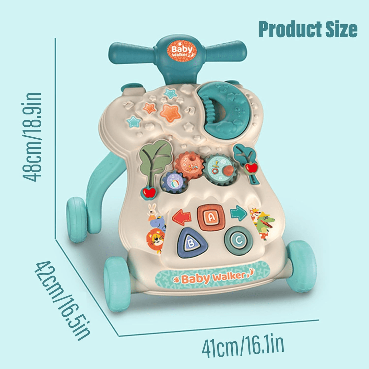 baby-push-walker-with-wheels kids toy in Pakistan | Zilonay