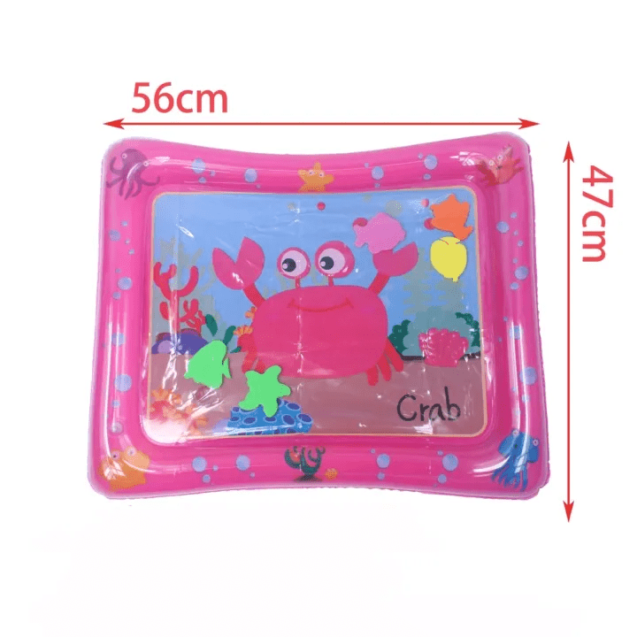 premium-baby-inflatable-water-tummy-time-mat-pink kids toy in Pakistan | Zilonay