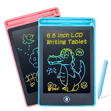 6-5-inch-lcd-multicolor-screen-writing-tablet-erasable-writing-board kids toy in Pakistan | Zilonay