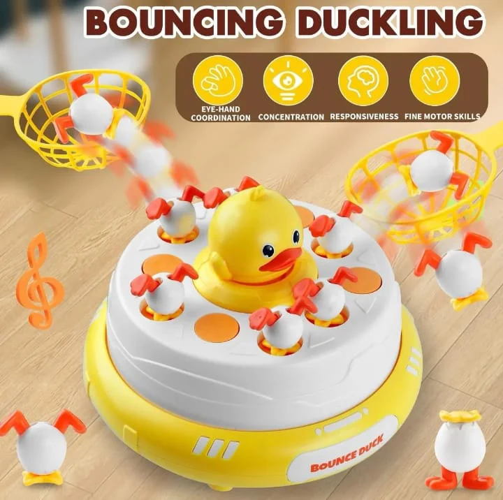 light-up-popping-duck-bounce-catch-toy-with-sound kids toy in Pakistan | Zilonay