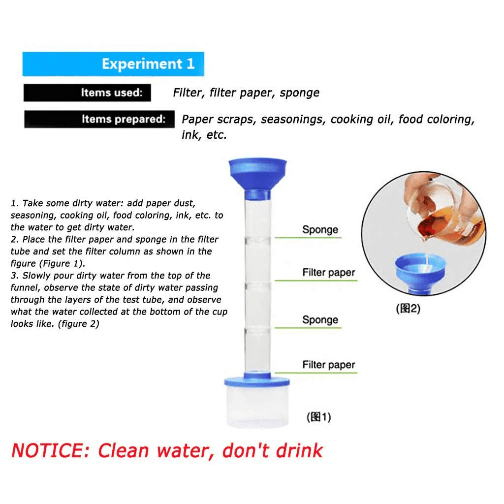diy-water-purification-science-kit-for-kids kids toy in Pakistan | Zilonay