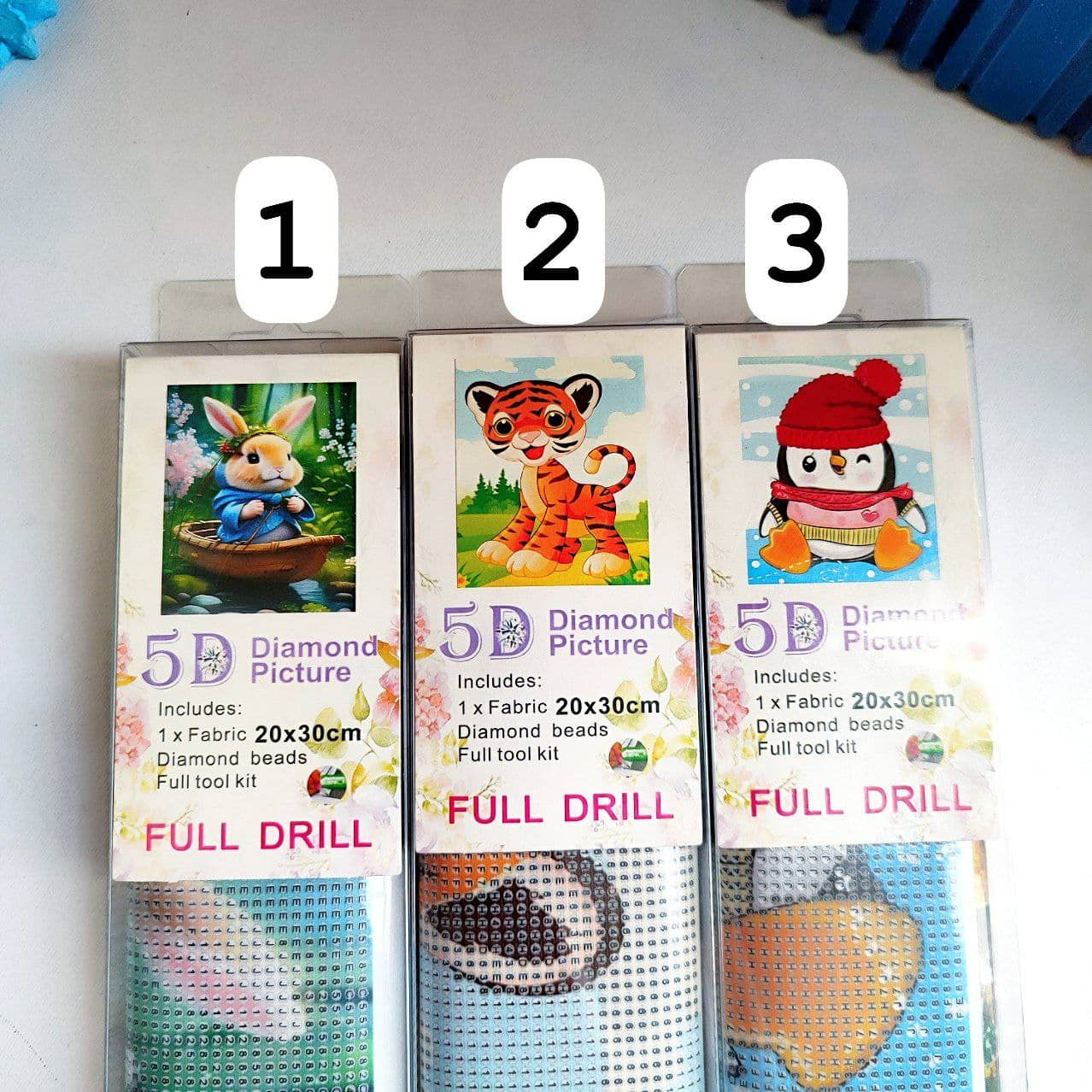 5d-diamond-painting-kit-for-home-decoration-20x30-random-designs kids toy in Pakistan | Zilonay
