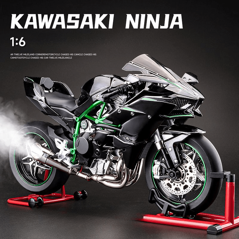 kawasaki-ninja-h2r-diecast-collection-premium-bike kids toy in Pakistan | Zilonay