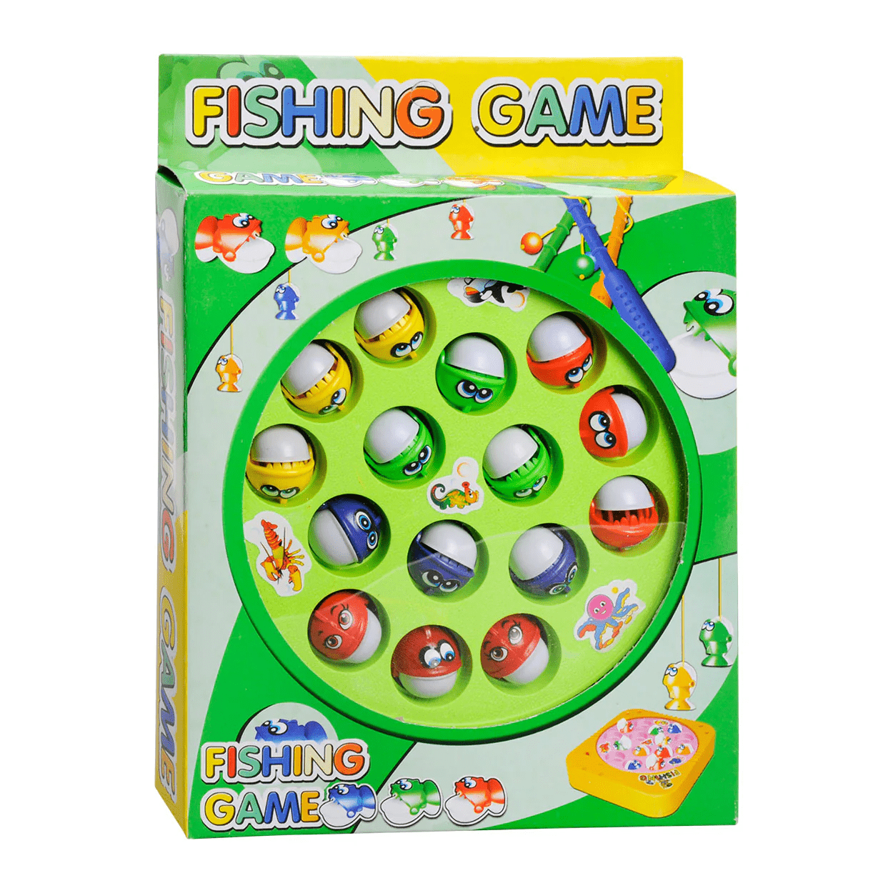 battery-operated-rotating-fishing-game-toy-for-kids-toddlers-15-fish kids toy in Pakistan | Zilonay