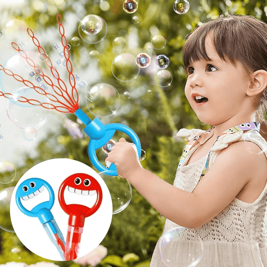 32-hole-smiling-face-bubble-stick-for-kids kids toy in Pakistan | Zilonay