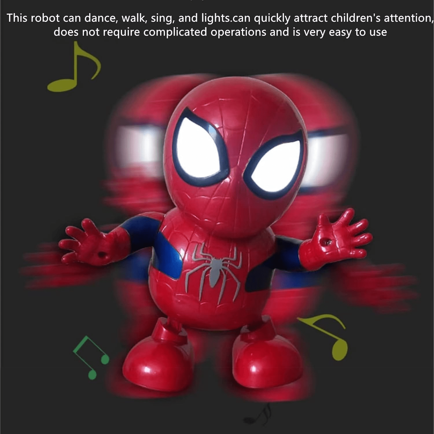 dancing-spider-man-toy-with-lights-music-for-kids kids toy in Pakistan | Zilonay