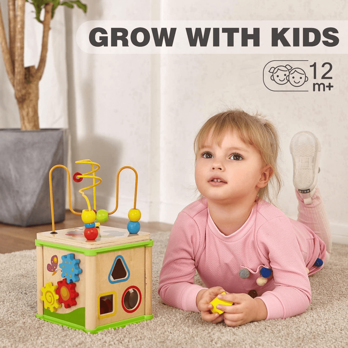 activity-cube-board kids toy in Pakistan | Zilonay