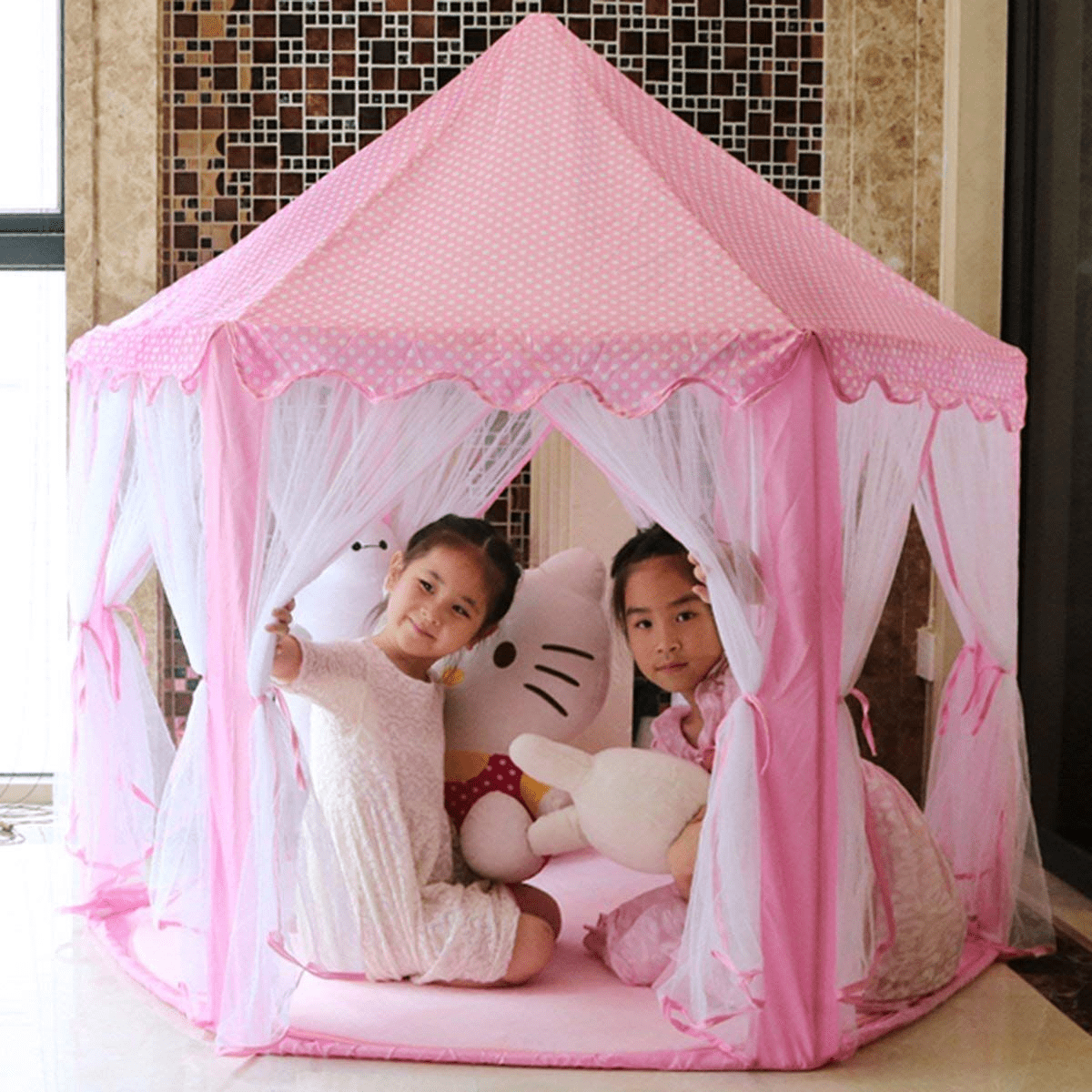 princess-castle-play-tent-house-for-kids-dreamy-playhouse-for-your-little-princess kids toy in Pakistan | Zilonay