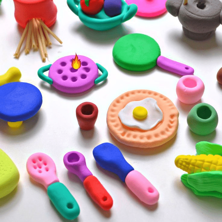 diy-soft-creative-modelling-clay-super-light kids toy in Pakistan | Zilonay