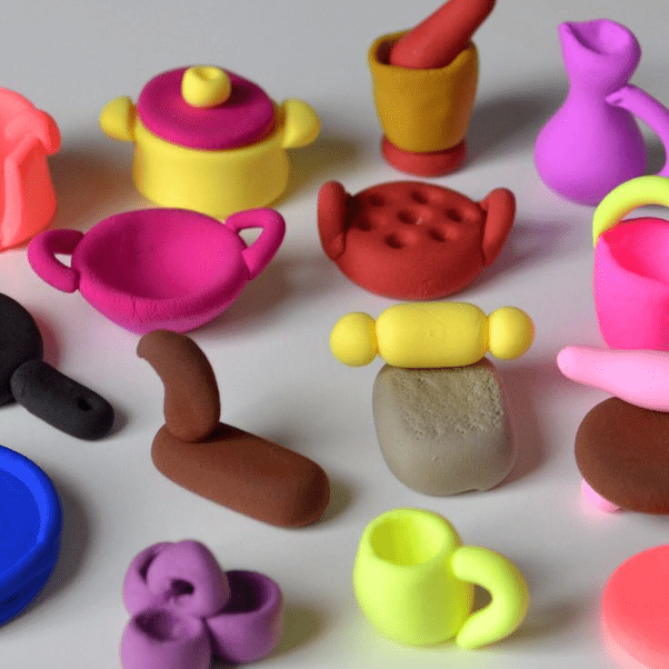 diy-soft-creative-modelling-clay-super-light kids toy in Pakistan | Zilonay