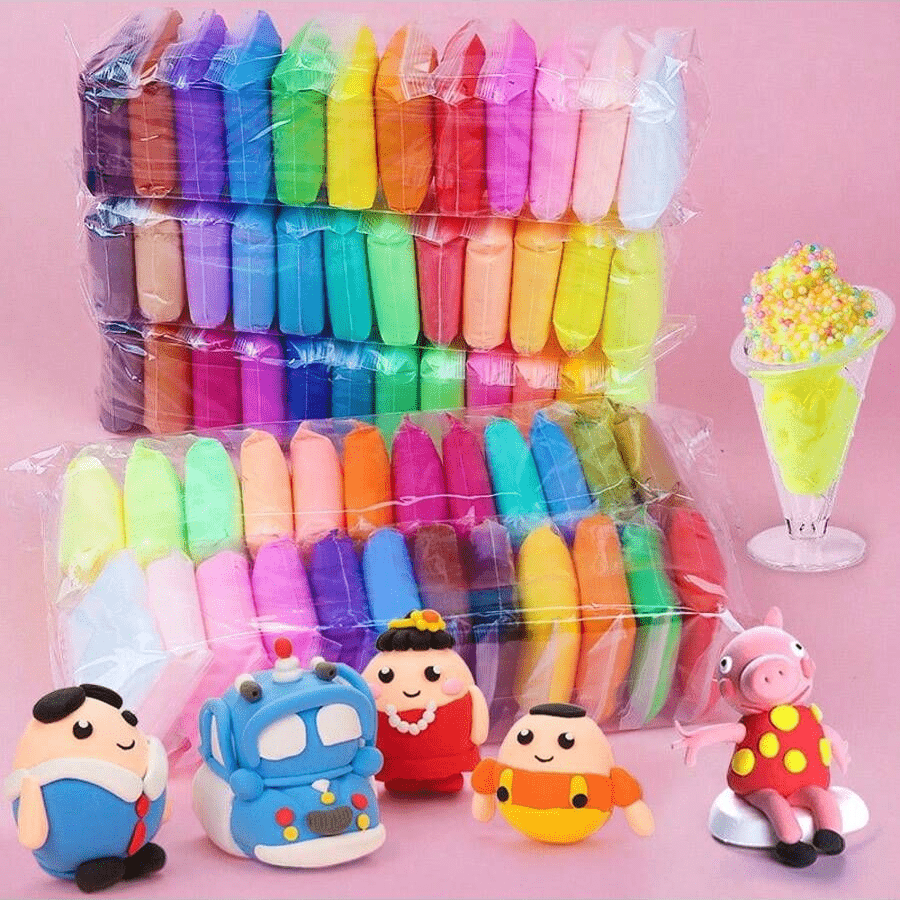diy-soft-creative-modelling-clay-super-light kids toy in Pakistan | Zilonay