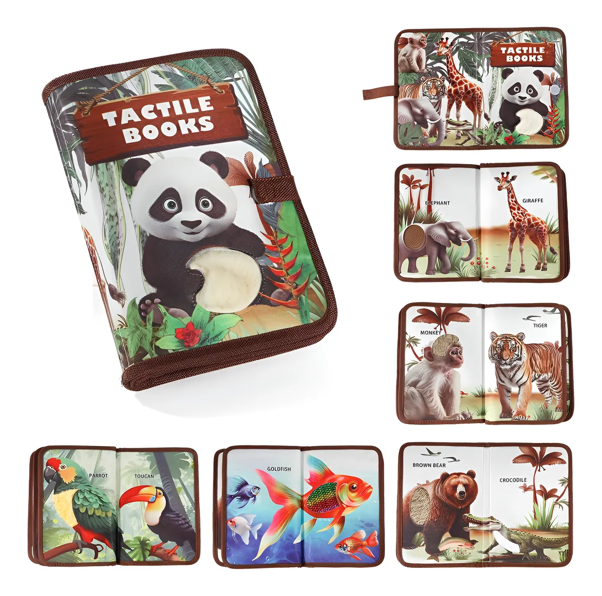 animal-tactile-book-for-kids kids toy in Pakistan | Zilonay