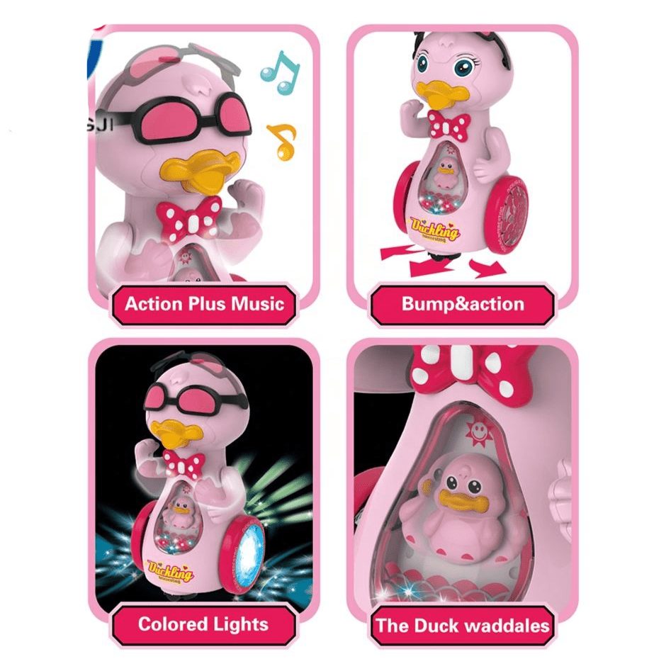 universal-spray-duckling-robot-toy-interactive-walking-singing-duck kids toy in Pakistan | Zilonay