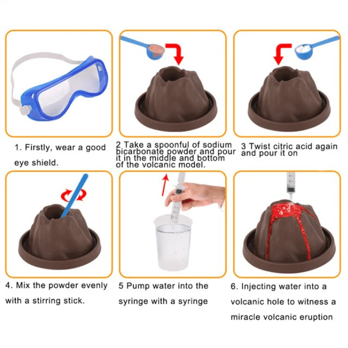 diy-volcano-eruption-science-kit-for-kids kids toy in Pakistan | Zilonay