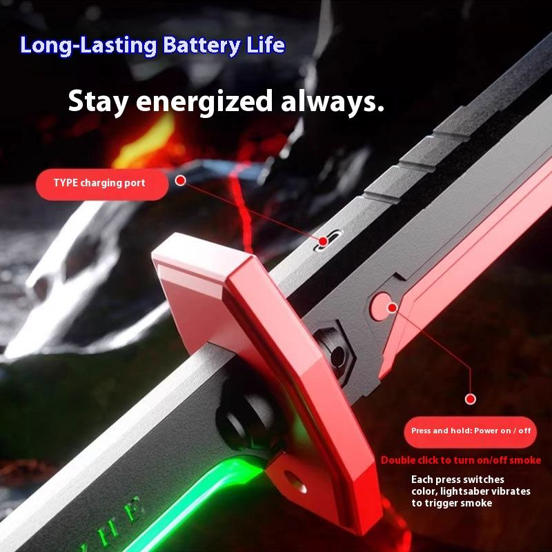 color-flowing-spark-sword-with-smoke kids toy in Pakistan | Zilonay