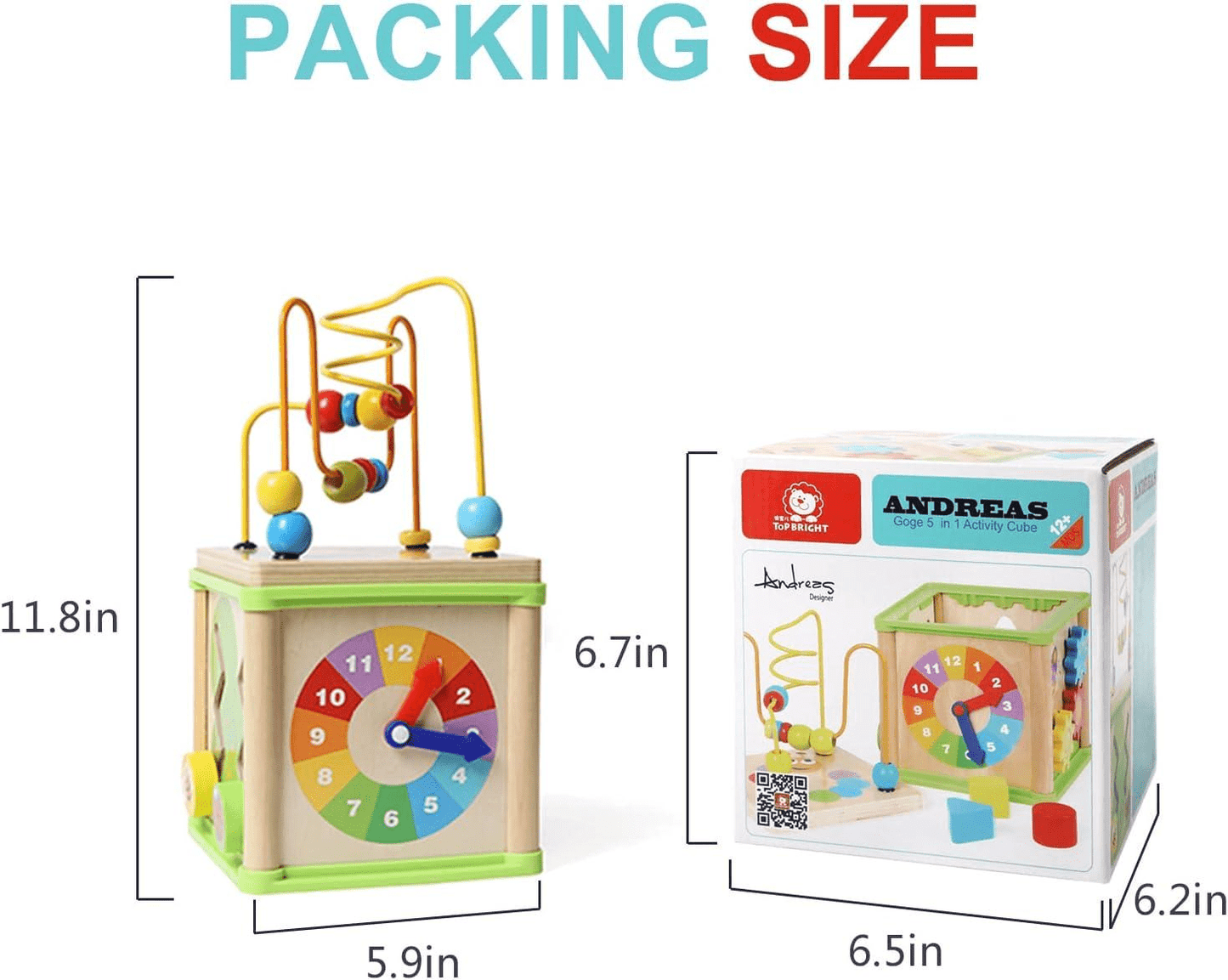 activity-cube-board kids toy in Pakistan | Zilonay