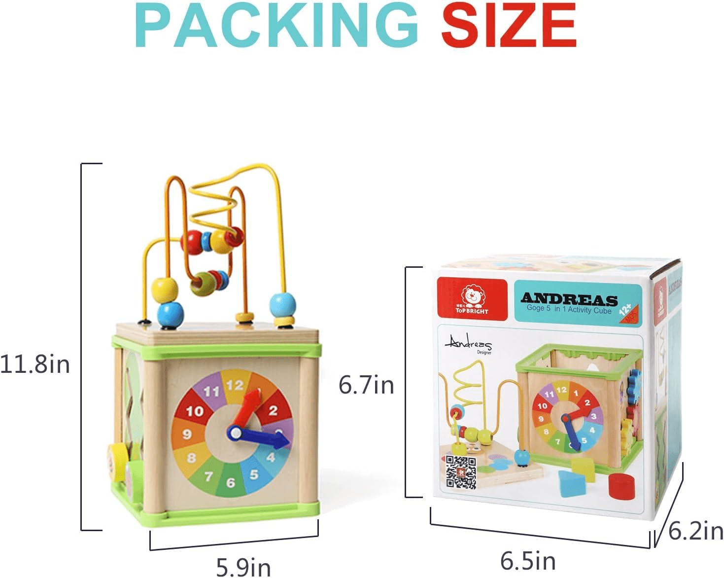 activity-cube-board kids toy in Pakistan | Zilonay