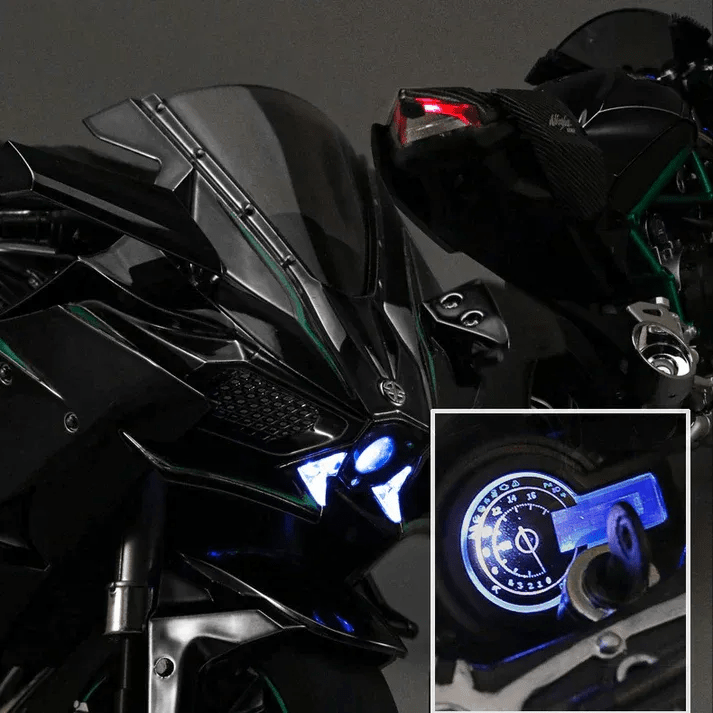 kawasaki-ninja-h2r-diecast-collection-premium-bike kids toy in Pakistan | Zilonay