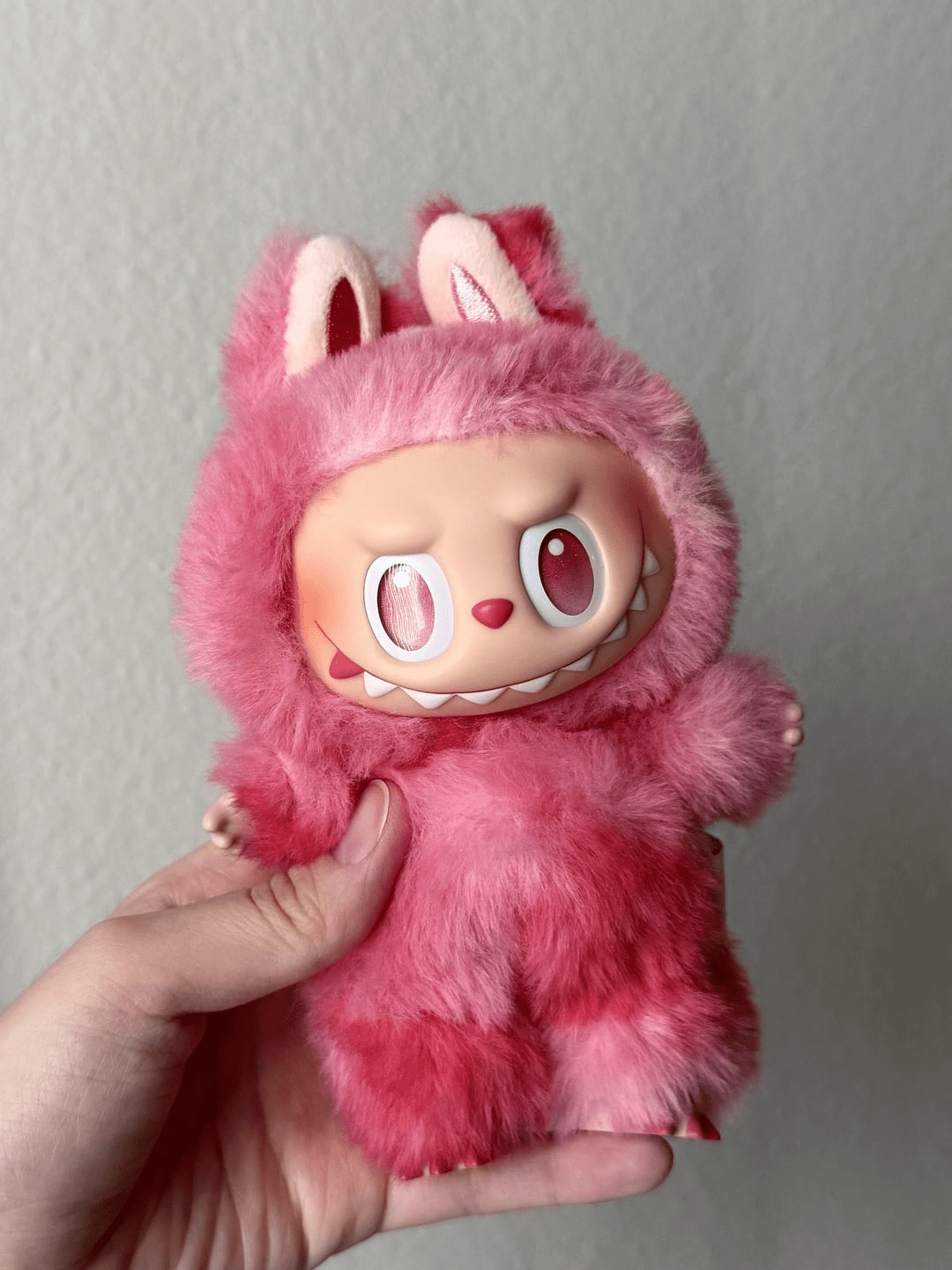 labubu-big-into-energy-monster-plush-keychain-1-pc-red kids toy in Pakistan | Zilonay