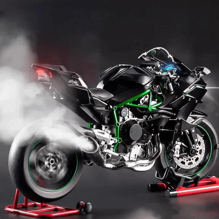 kawasaki-ninja-h2r-diecast-collection-premium-bike kids toy in Pakistan | Zilonay