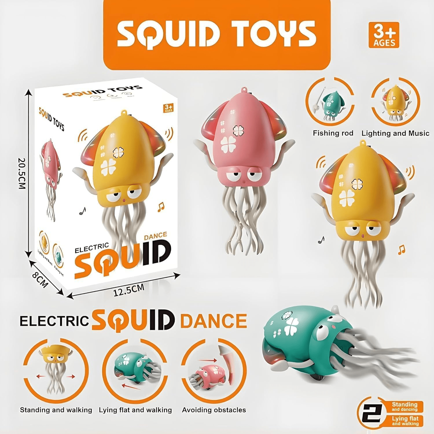 electric-dancing-octopus-toy kids toy in Pakistan | Zilonay