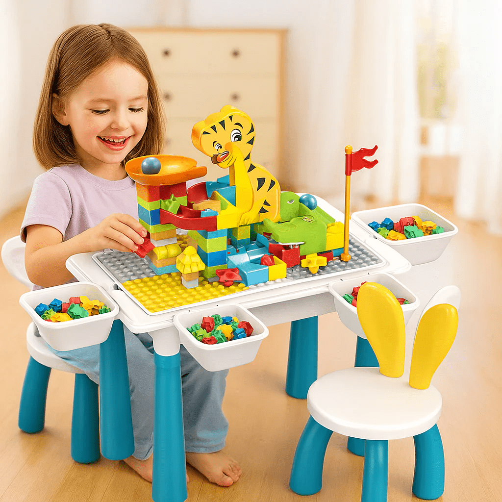 animal-world-table-building-blocks-102-pcs-diy-building-blocks-toy kids toy in Pakistan | Zilonay