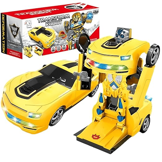 transformer-robot-car-toy-with-lights-sound-for-kids kids toy in Pakistan | Zilonay