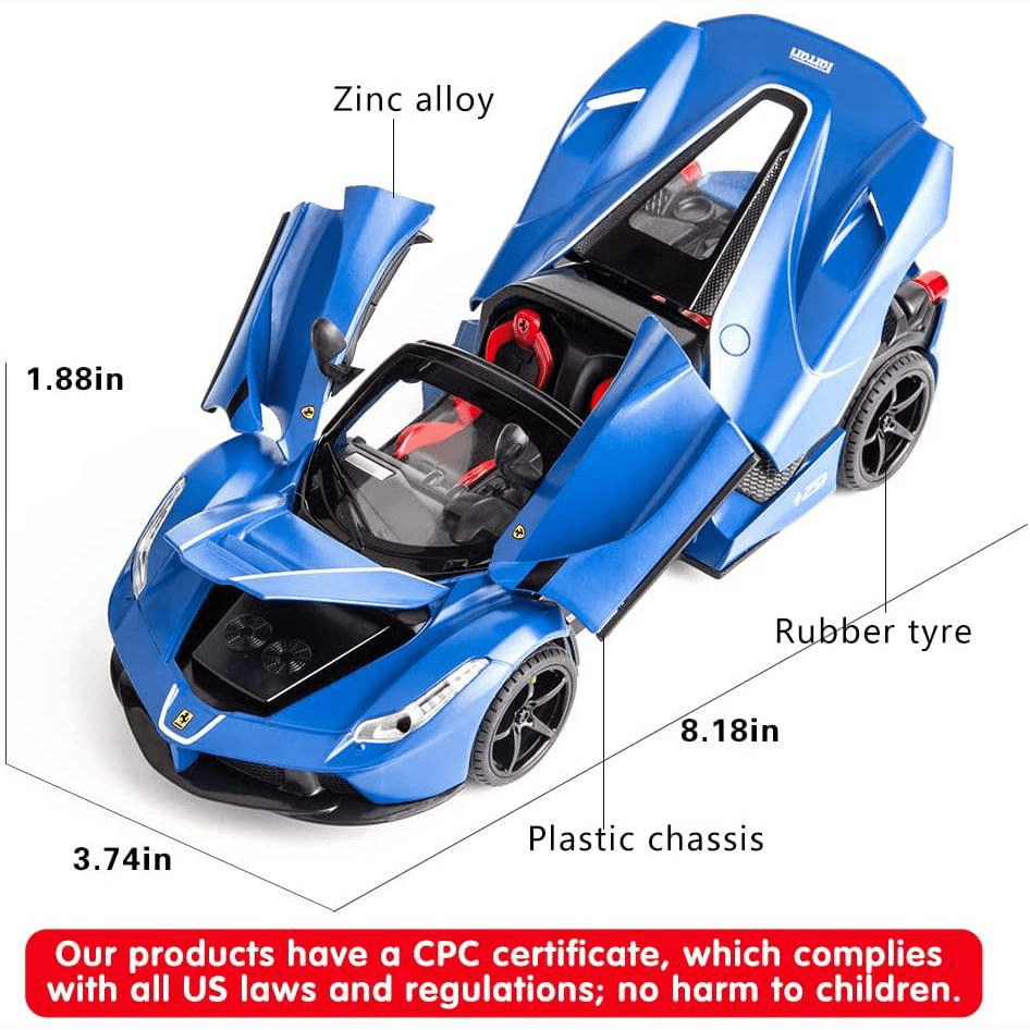ferrari-diecast-sports-car-for-kids-adults kids toy in Pakistan | Zilonay