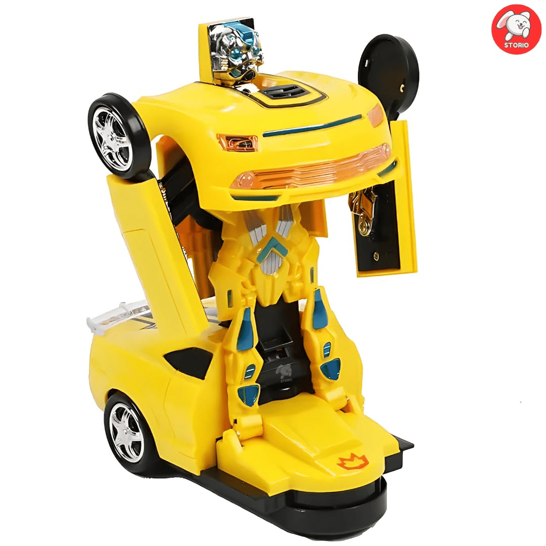 transformer-robot-car-toy-with-lights-sound-for-kids kids toy in Pakistan | Zilonay