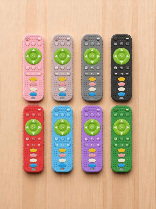 silicone-remote-control-teething-toy kids toy in Pakistan | Zilonay
