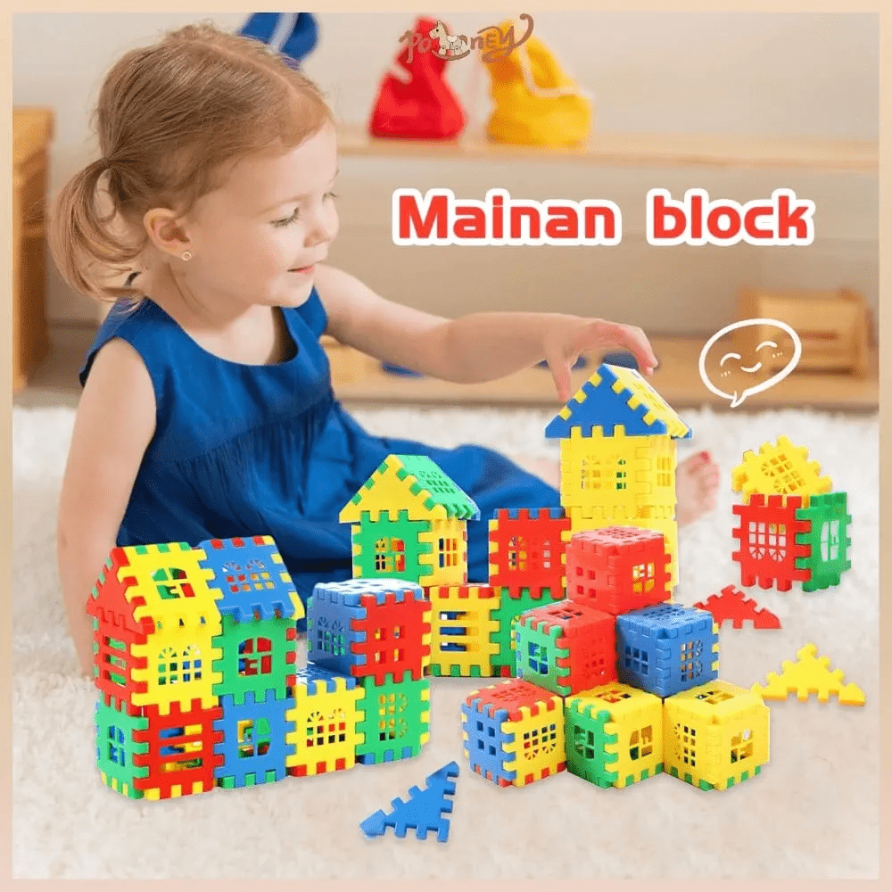house-building-blocks-for-kids kids toy in Pakistan | Zilonay
