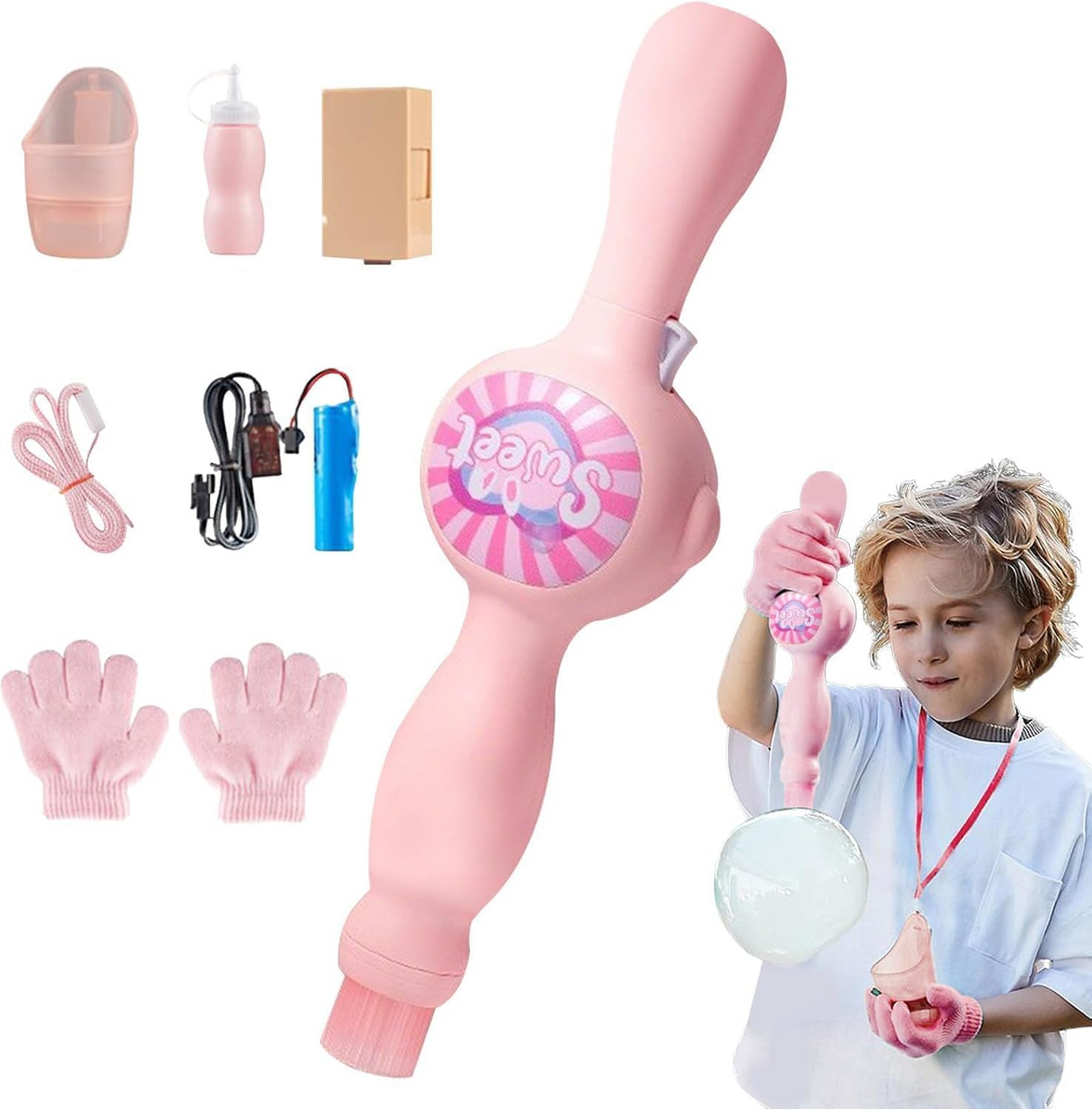 magic-fog-bubble-wand-colorful-smoke-bubble-machine-toy-for-kids kids toy in Pakistan | Zilonay