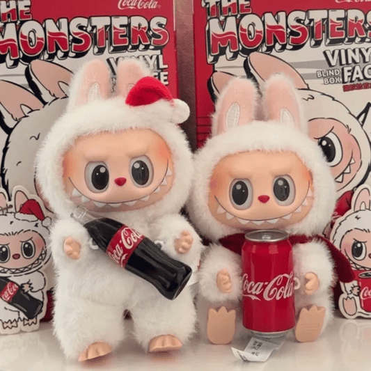 labubu-monster-coca-cola-series-plush-keychain-1-pc kids toy in Pakistan | Zilonay