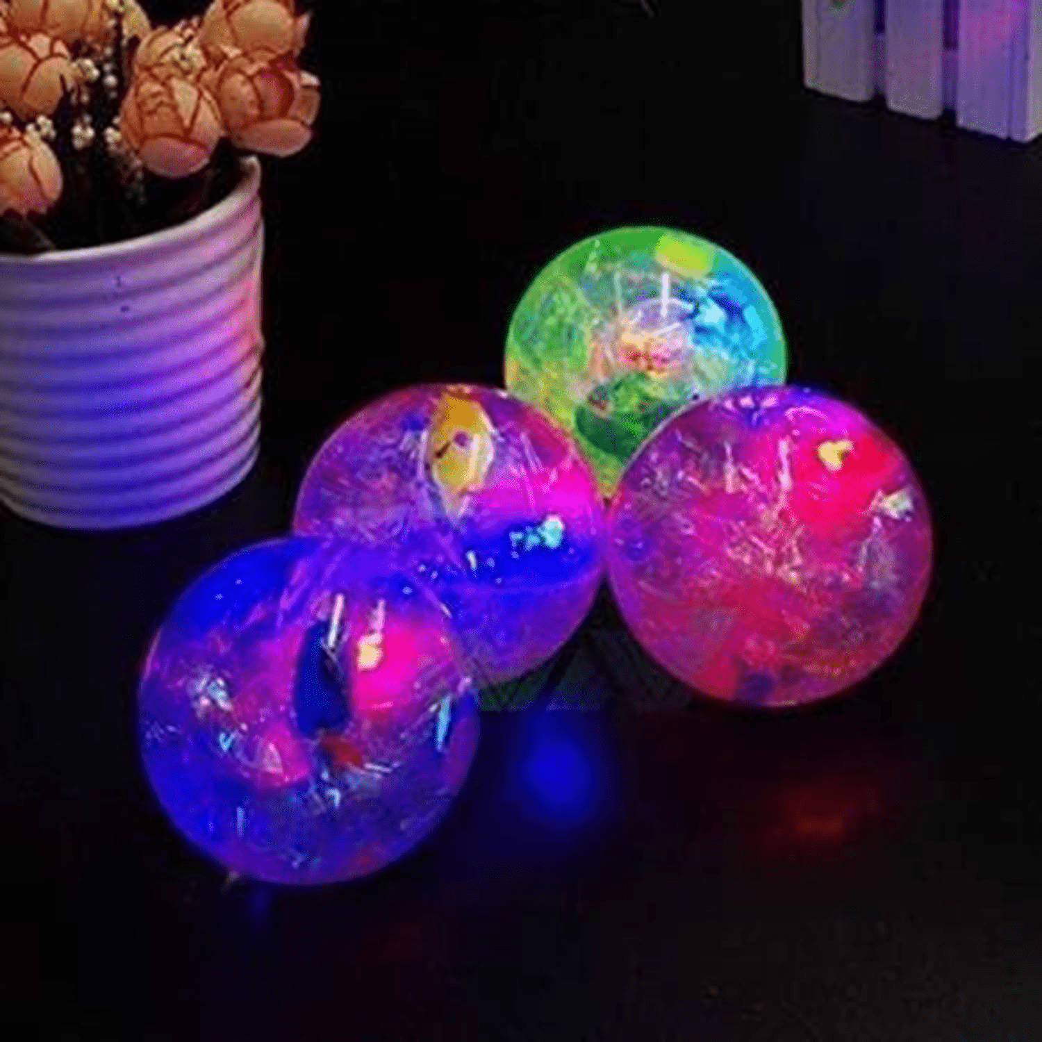 led-flashing-colorful-bouncy-ball-for-kids kids toy in Pakistan | Zilonay