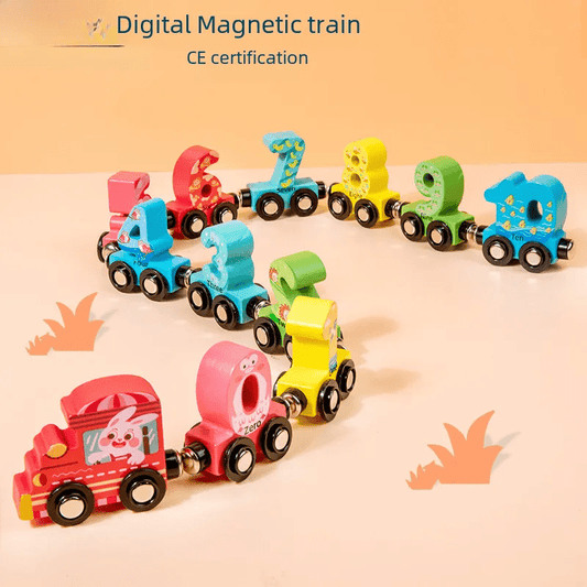 wooden-digital-number-train-toy-set kids toy in Pakistan | Zilonay