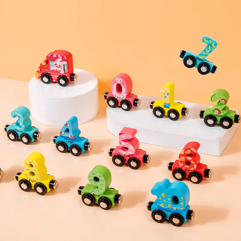 wooden-digital-number-train-toy-set kids toy in Pakistan | Zilonay