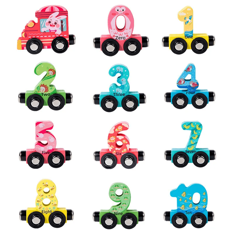 wooden-digital-number-train-toy-set kids toy in Pakistan | Zilonay