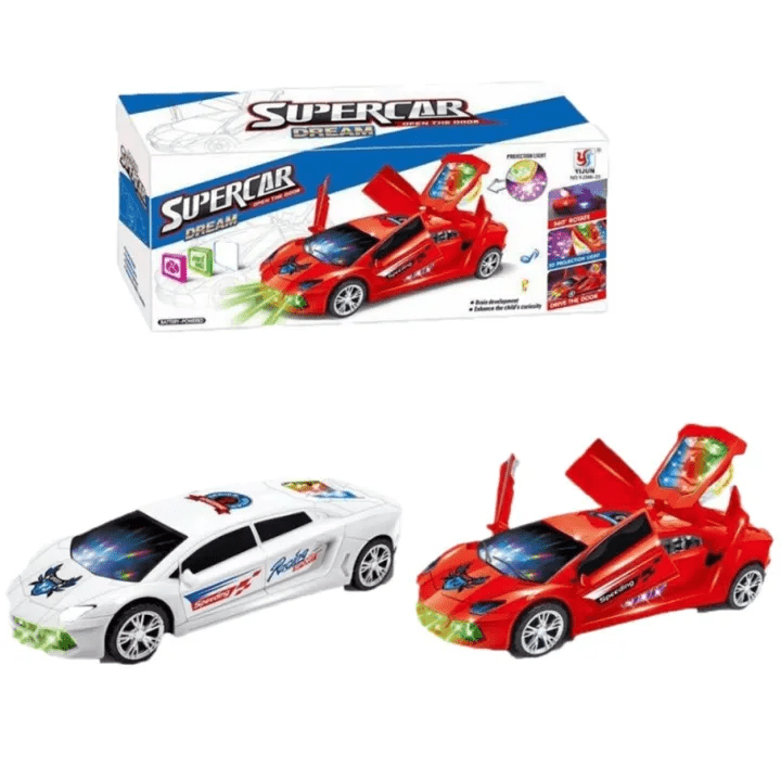 3d-super-car-with-360-degree-rotation-for-kids kids toy in Pakistan | Zilonay