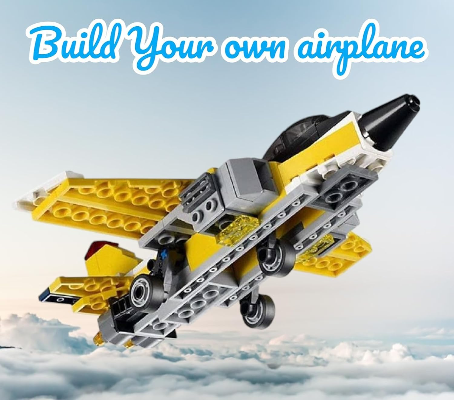 architect-airplane-brick-toy-3-in-1-building-blocks-130-pieces kids toy in Pakistan | Zilonay